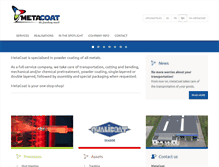 Tablet Screenshot of metacoat.be